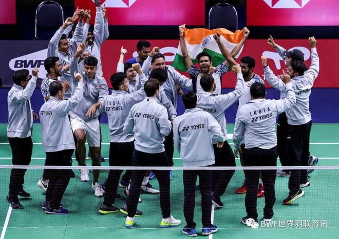 日本队鏖战印度队，桃田贤斗统治全场